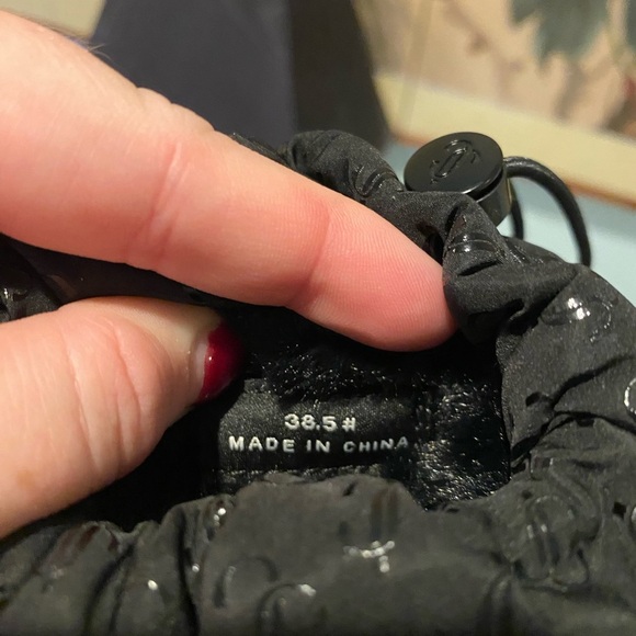 NEW Jimmy Choo Wanaka logo-print snow boots Size 8.5 - Picture 6 of 6